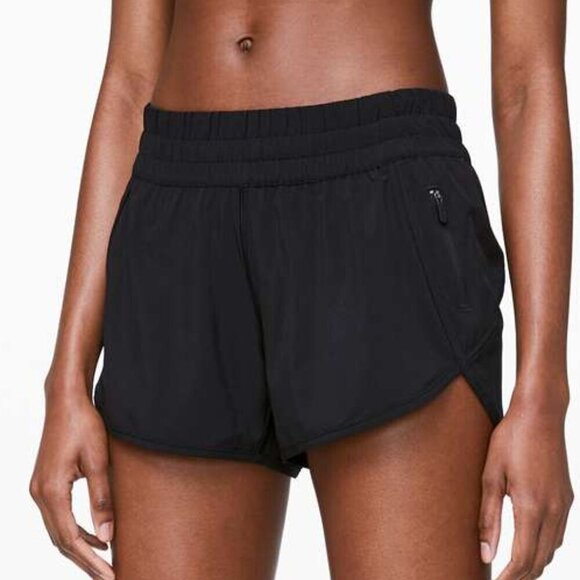 Lululemon Tracker Short V *4" - 6 Black - Picture 1 of 6